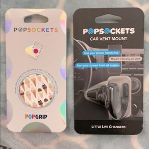 Popsocket and car mount